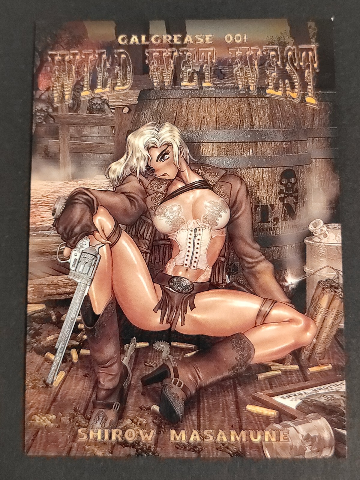 ギャルグリース GALGREASE Wild Wet West 士郎正宗 カード Wild Wet West トレカ GALGREASE 1st SERIES ILLUSTRATION CARDS : 09 講談社 イラスト