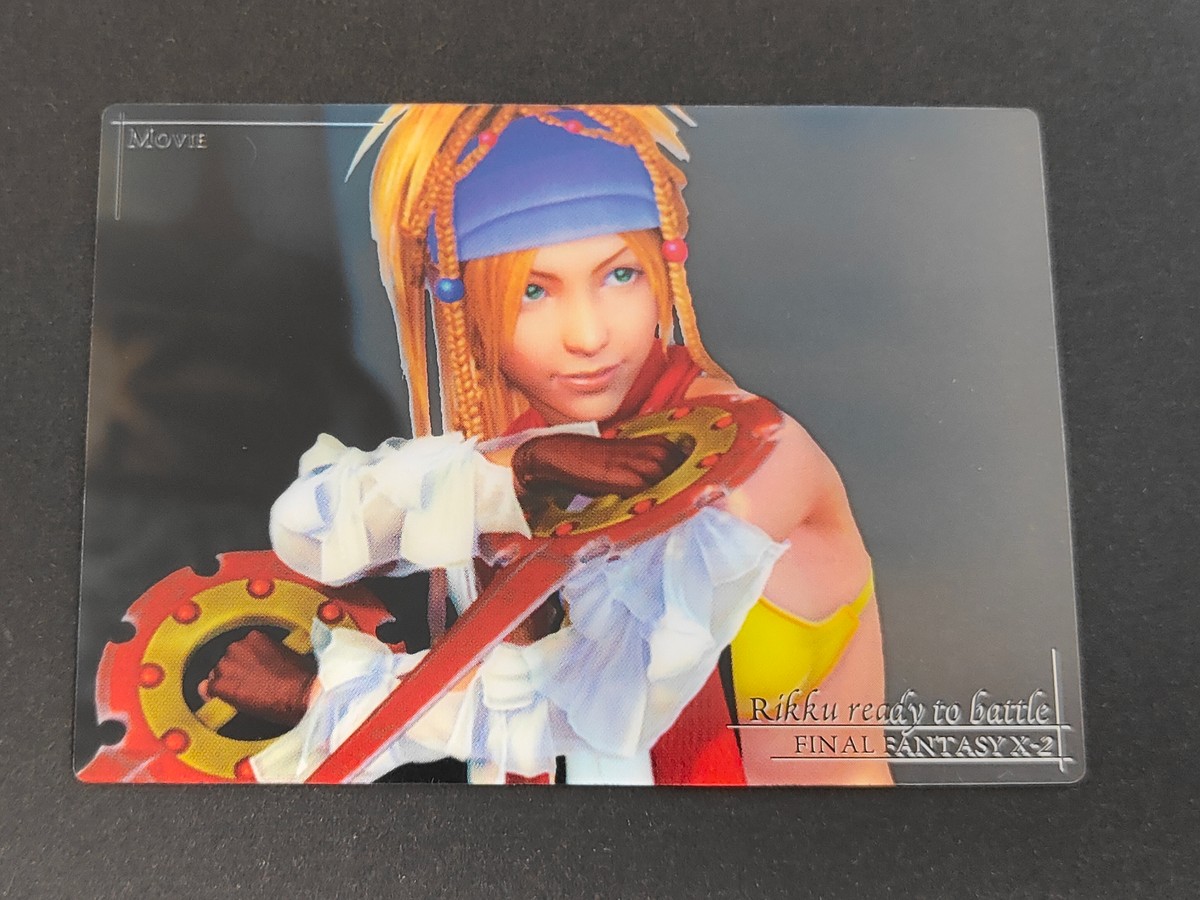 FF X-2 ファイナルファンタジー X-2 カード リュック トレカ P-024 スクウェア エニックス アートミュージアム プレミアムエディション