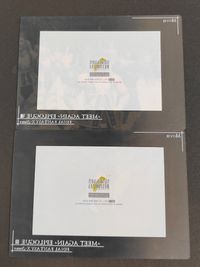FFアートミュージアム ファイナルファンタジー アートミュージアム プレミアムエディション Ver.3 FFX-2 カード まとめ MOVIE MEET AGAIN EPILOGUE VII 2枚 P-054 P-049 サムネイル 2