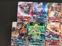 仮面ライダー鎧武 ガンバライジング カード まとめ 仮面ライダー龍玄 ブドウアームズ 仮面ライダー鎧武 オレンジアームズ 仮面ライダー新月 メロンアームズ 仮面ライダーバロン バナナアームズ 仮面ライダー龍玄 キウイアームズ サムネイル 3