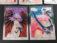 Mutsumi Inomata エニックスノベルズ Illustration Cards カード まとめ イラスト 精霊ルビス伝説 上 カバーイラスト 小説ドラゴンクエストIII 下 カバーイラスト 5枚 58 57 55 61 サムネイル 4