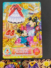 ディズニー マジックキャッスル マイ ハッピー ライフ カード まとめ セットアップ アクセサリー ミニー プリンセス ドレス パンプス キューティーウィッチ リボンアクセ キューティーウィッチ ドレス パンプス 3枚 バンダイ サムネイル 4