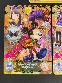 ディズニー マジックキャッスル マイ ハッピー ライフ カード まとめ セットアップ アクセサリー ミニー プリンセス ドレス パンプス キューティーウィッチ リボンアクセ キューティーウィッチ ドレス パンプス 3枚 バンダイ サムネイル 2