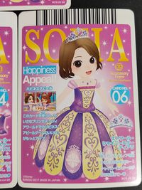 Chiisana Princess Sofia 3 Cards Lot Bandai Holo SR Japanese Anime サムネイル 8