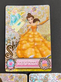 ディズニー シャイニースターストーリー カード まとめ トップス ボトムス シューズ アクセサリー クリスタルブランシュ シャイニースタードレストップス クリスタルブランシュ シャイニースタースカート パンプス 3枚 バンダイ サムネイル 2
