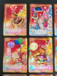 100エーカーの森 100 ACRE WOOD Winnie the Pooh カード まとめ Happiness Appeal! トップス Happiness Appeal! ボトムス シューズ 9枚 MC10-23 バンダイ サムネイル 3