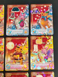 100エーカーの森 100 ACRE WOOD Winnie the Pooh カード まとめ Happiness Appeal! トップス Happiness Appeal! ボトムス シューズ 9枚 MC10-23 バンダイ サムネイル 2