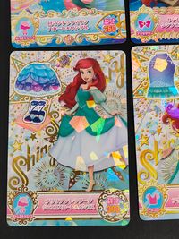 リトルマーメイド ザ リトル マーメイド カードグミ カード まとめ アクセサリー ボトムス シューズ トップス ピンクマリン ヘアオーナメント トリーミングマリン スカート サンダル トリーミングマリン ノースリーブトップス サムネイル 4