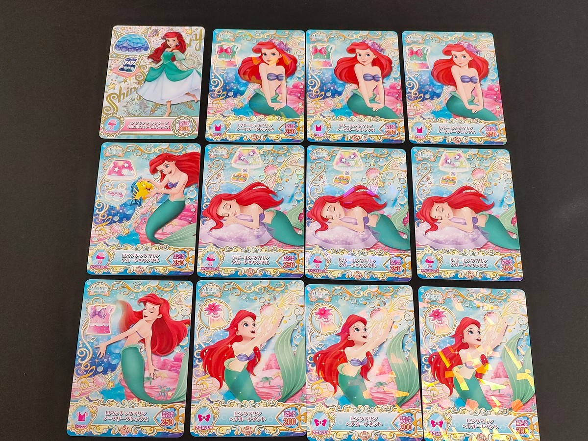 ディズニー リトルマーメイド クラブ カード まとめ ボトムス シューズ トップス アクセサリー ブリリアントラグーン ジュエルスカート パンプス ドリーミングマリン ノースリーブトップス ロマンチックマリン スカート サンダル