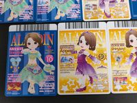 ディズニー アラジン カードゲーム カード まとめ アクセサリー ボトムス シューズ トップス ブリリアントピーコック ヘアオーナメント マジェスティックアメジスト アラビアンスカート ミュール ジャスミン プリンセスティアラ サムネイル 7
