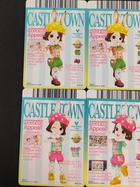 ディズニー キャッスルタウン カード まとめ ボトムス シューズ トップス アクセサリー ハッピーイースター グリーンフィールドパンツ シューズ ハッピーイースター ストロベリーフィールドトップス 9枚 MC8-16 R バンダイ サムネイル 8