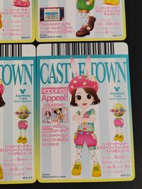 ディズニー キャッスルタウン カード まとめ ボトムス シューズ トップス アクセサリー ハッピーイースター グリーンフィールドパンツ シューズ ハッピーイースター ストロベリーフィールドトップス 9枚 MC8-16 R バンダイ サムネイル 10