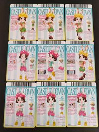 ディズニー キャッスルタウン カード まとめ ボトムス シューズ トップス アクセサリー ハッピーイースター グリーンフィールドパンツ シューズ ハッピーイースター ストロベリーフィールドトップス 9枚 MC8-16 R バンダイ サムネイル 6