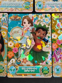 リロスティ リロ スティッチ Happiness Appeal! カード まとめ ハピネスアピール マジカルシャイニーキー リロ ハワイアンフラワー チューブトップ ハワイアンフラワー スカート パンプス 8枚 MC9-25 N サムネイル 3