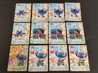 Lilo & Stitch 12 Cards Lot Bandai Japanese Anime Stitch Lilo サムネイル 1