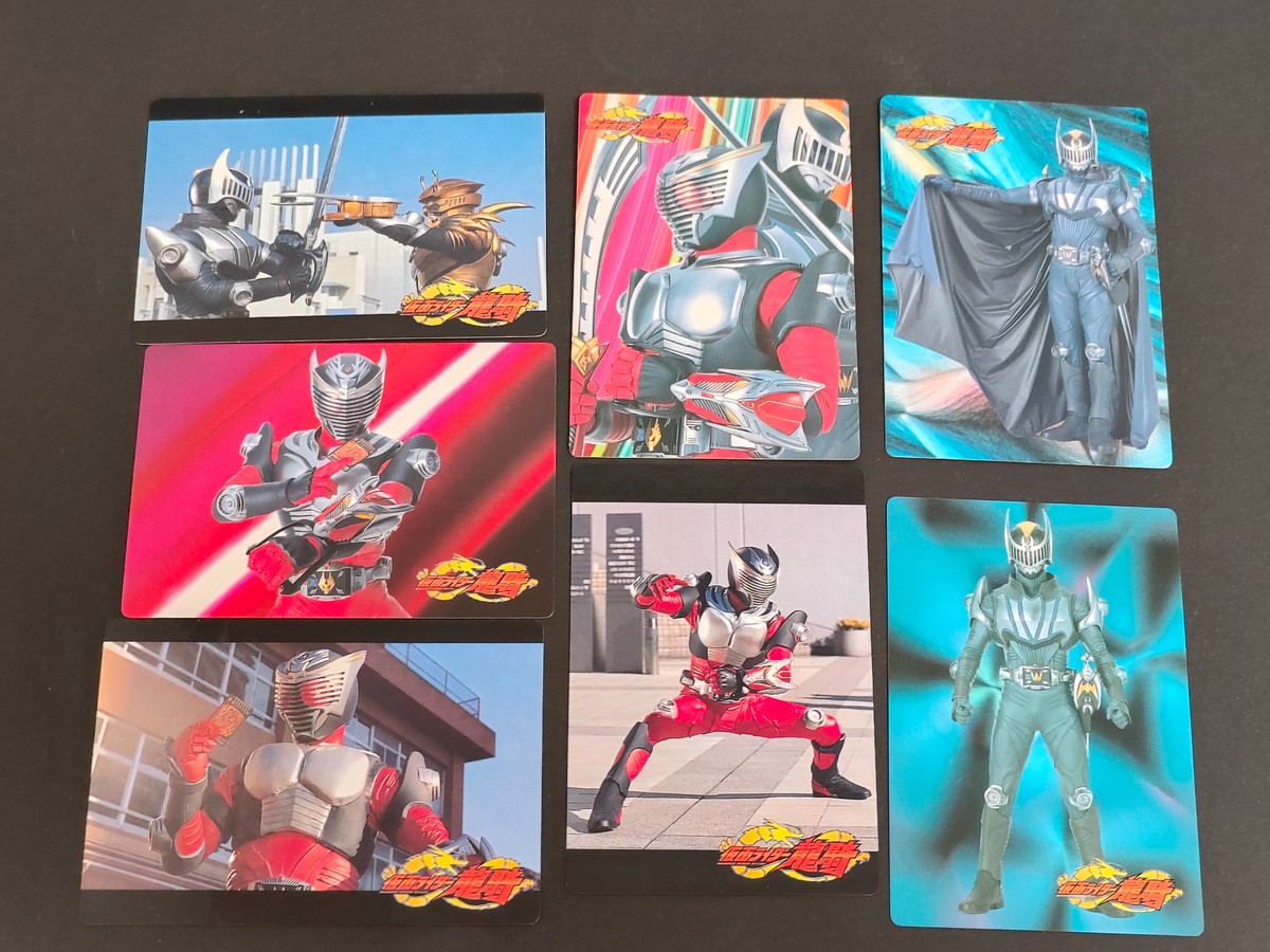 仮面ライダー 龍騎 カード まとめ キャラクター ストーリー 仮面ライダー龍騎 仮面ライダーナイト 戦いの始まり 仮面ライダー龍騎 現る! 仮面ライダー龍騎VSナイト 7枚 2 8 14 29 バンダイ 食玩