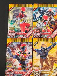 獣電戦隊 キョウリュウジャー まとめ レンジャー キョウリュウレッド キョウリュウレッド カーニバル キョウリュウゴールド キョウリュウブラック 9枚 GB.P-028 GB.P-029 GB.P-034 GB.P-071 サムネイル 3