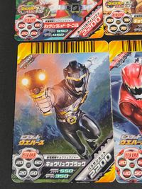 獣電戦隊 キョウリュウジャー まとめ レンジャー キョウリュウレッド キョウリュウレッド カーニバル キョウリュウゴールド キョウリュウブラック 9枚 GB.P-028 GB.P-029 GB.P-034 GB.P-071 サムネイル 4