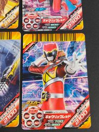 獣電戦隊 キョウリュウジャー まとめ レンジャー キョウリュウレッド キョウリュウレッド カーニバル キョウリュウゴールド キョウリュウブラック 9枚 GB.P-028 GB.P-029 GB.P-034 GB.P-071 サムネイル 5