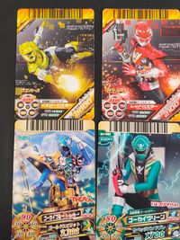仮面ライダーバトル ガンバライジング カード まとめ レンジャー イエローバスター パワードカスタム レッドバスター パワードカスタム ゴーカイピンク ゴーカイブルー ゴールドモード ゴーカイグリーン ゴーカイブルー 9枚 サムネイル 3