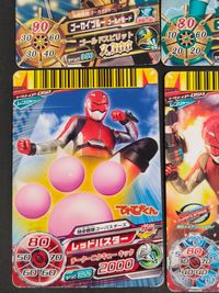 仮面ライダーバトル ガンバライジング カード まとめ レンジャー イエローバスター パワードカスタム レッドバスター パワードカスタム ゴーカイピンク ゴーカイブルー ゴールドモード ゴーカイグリーン ゴーカイブルー 9枚 サムネイル 4