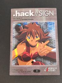 .hack SIGN カード ミミル トレカ 3 バンダイ カードダスマスターズ サムネイル 6