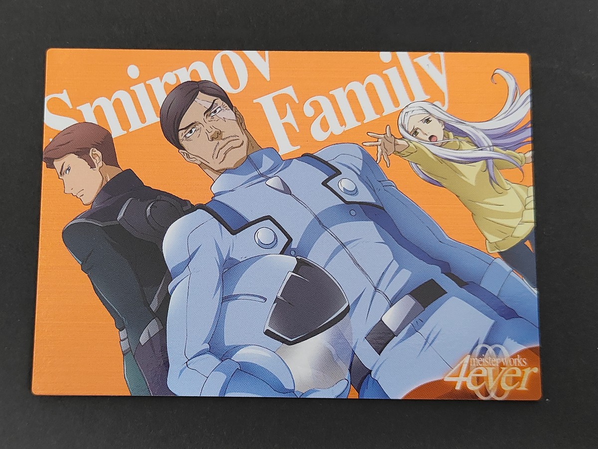 機動戦士ガンダム00 second season カード スミルノフ ファミリー トレカ SP34 SP バンダイ カードダスマスターズ