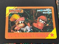 スーパードンキーコング2 ディクシー ディディー カード まとめ ノーマル ホログラム タル大砲でひとつ飛び! 見て! 上達した猿泳ぎ! いつもノリノリ モンキーパワー! 暴れん坊コング レッツゴー三匹! 4枚 NO.45 食玩 サムネイル 2