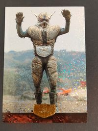 仮面ライダー カード まとめ ホログラム 狼男 2枚 036 アマダ 食玩 サムネイル 1