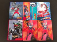 仮面ライダー 龍騎 カード まとめ コレクション 仮面ライダー龍騎 現る! ドラグレッダー 2人の仮面ライダー ミラーワールド 恐るべきギルスクロウ 6枚 3 7 10 9 11 石森プロ テレビ朝日 東映 食玩 サムネイル 1