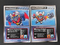 Super Robot Wars Scramble Gather Mazinger Z 2 Cards Bandai Japanese Game