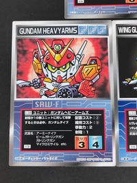 スパロボ大戦SRW スーパーロボット大戦 カードゲーム カード まとめ ユニットカード N-SRW ユニットカード SRW-F ユニットカード SRWα-2 トールギス ガンダムヘビーアームズ ウイングガンダムゼロ 3枚 バンダイ サムネイル 2