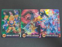 Dragon Ball Z W3D Collection 3 Cards Lot #419 420 421 Japanese Anime