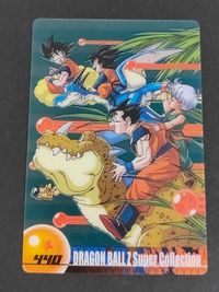 Dragon Ball Z Super Collection Card #440 Goku Family Trunks Japanese Anime