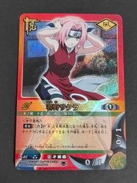Naruto Card Game Sakura Haruno Holo Card Nin-87 Japanese Anime