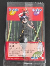 Shaman King Card Game Tao Ren 002/040 Glico2 Ver Japanese Anime