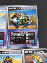 スパロボ大戦 スーパーロボット大戦 スクランブルギャザー カード まとめ ユニット 風雲再起 ウォルターガンダム ノーベルガンダム ガンダムシュピーゲル ライジングガンダム ガンダムローズ ボルトガンダム シャイニングガンダム サムネイル 5