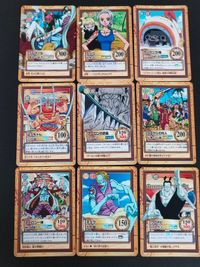 ワンピース ONE PIECE カードダス ハイパーバトル カード まとめ 海軍の猛者 代弁者 アイテム 六刀流 アイテム キリバチ 反撃の行進 海の同胞たち 水鉄砲 魚人空手 ベルメール ノジコ サバガシラ1号 はっちゃん 9枚