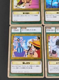 ワンピース ONE PIECE カードゲーム From TV animation カード まとめ 技 気迫 鬼斬り ゴムゴムの銃乱打 脚力強化 ほほ肉 肩肉 騙し討ち ホワイトスネーク 炎上網 9枚 LK-W06 LK-W03 サムネイル 4