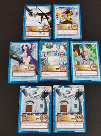ワンピース ONE PIECE カードダスハイパーバトル カード まとめ 特殊 アンラッキーズ アーロン アルビダ Mr.3 エリック ワポル 7枚 S119 S70 S71 S117 S73 S118 バンダイ 食玩 カードダス