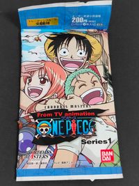 ワンピース ONE PIECE カードダスマスターズ Series1 ダメージ品 カード 未開封パック Series1 トレカ バンダイ カードダス 未開封パック