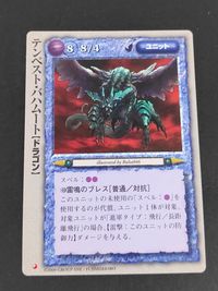 モンコレ モンスターコレクション トレーディングカードゲーム 初版 カード テンペスト バハムート[ドラゴン] トレカ 富士見書房 GROUP SNE