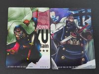 One Piece Battrio 2 Cards Shiryuu F02-36 F02-40 Japanese Anime