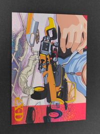 eX-D Card SP4 EX Rider eX-Driver Japanese Anime Holo Promo