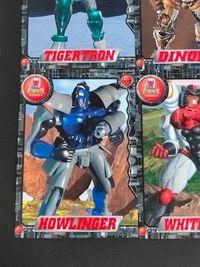ビーストウォーズ 超生命体トランスフォーマー カード まとめ キャラクター チータス ライノックス コンボイ タイガトロン ダイノボット ラットル ハウリンガー ホワイトクロー エアラザー 9枚 003 002 001 006 サムネイル 4