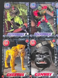 ビーストウォーズ 超生命体トランスフォーマー カード まとめ キャラクター クワガイガー スナッパー バズソー チータス コンボイ メガリゲーター メガトロン ダイノボット ラットル 9枚 023 022 021 027 025 サムネイル 3