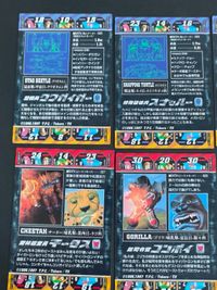 ビーストウォーズ 超生命体トランスフォーマー カード まとめ キャラクター クワガイガー スナッパー バズソー チータス コンボイ メガリゲーター メガトロン ダイノボット ラットル 9枚 023 022 021 027 025 サムネイル 8