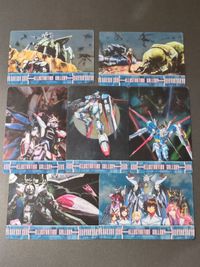 Gundam SEED Illustration Wafers Card Lacus Kira Cagalli