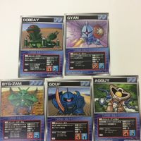 スーパーロボット大戦 スクランブルギャザー カード 初版 まとめ ガンダム ビック ザム グフ ギャン アッグガイ ダブデ 36