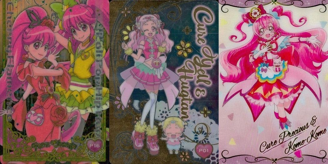 ux174カード まとめ プリキュア あいのめぐみ カード ハピネスチャージプリキュア キュアエール P 01 P 16 ウエハース5 No.01 SR キュアプレシャス